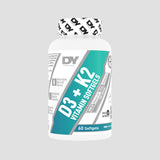 Vitamin D3 + K2 Capsules, 30 / 60 Capsules