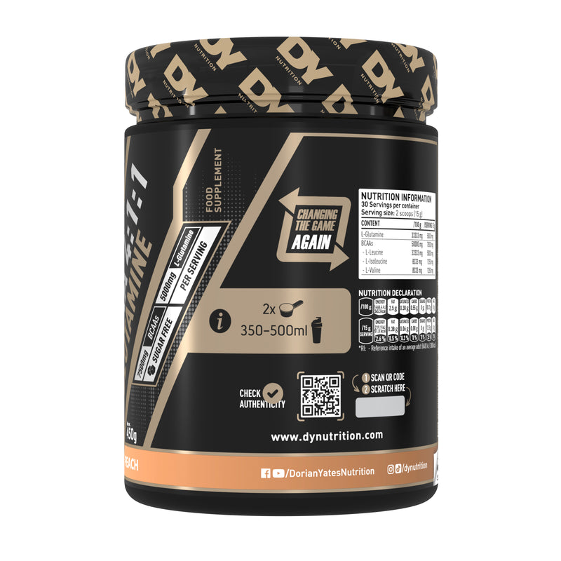 HIT BCAA 4:1:1 + Glutamine, 450g, 30 servings