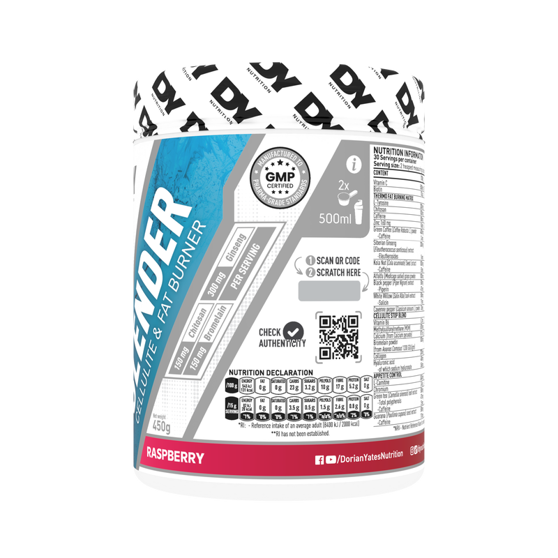 Slender - Cellulite & Fat Burner, 450g, 30 Servings